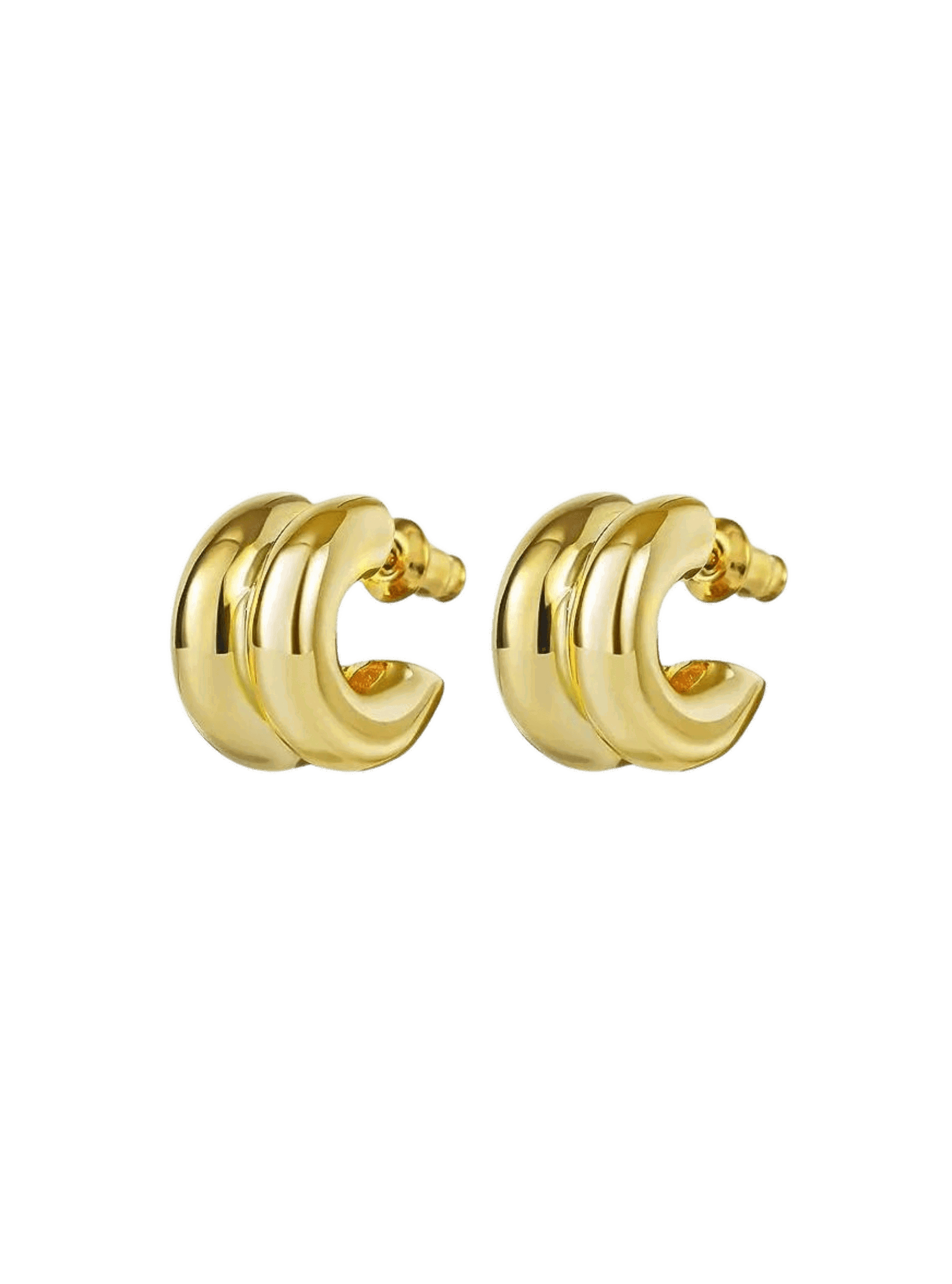 Aretes Larissa gold - Gypsy