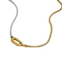 Collar Nia gold and silver