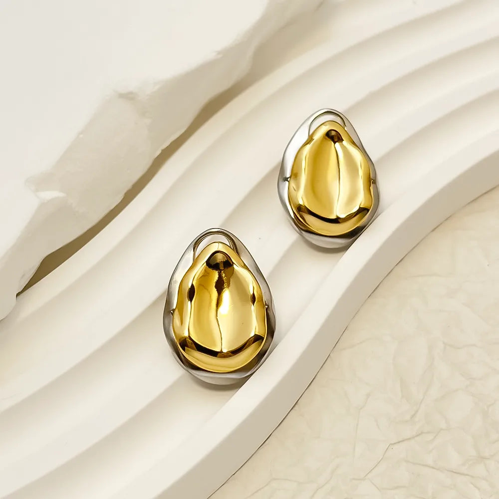 Aretes Rafaella gold and silver