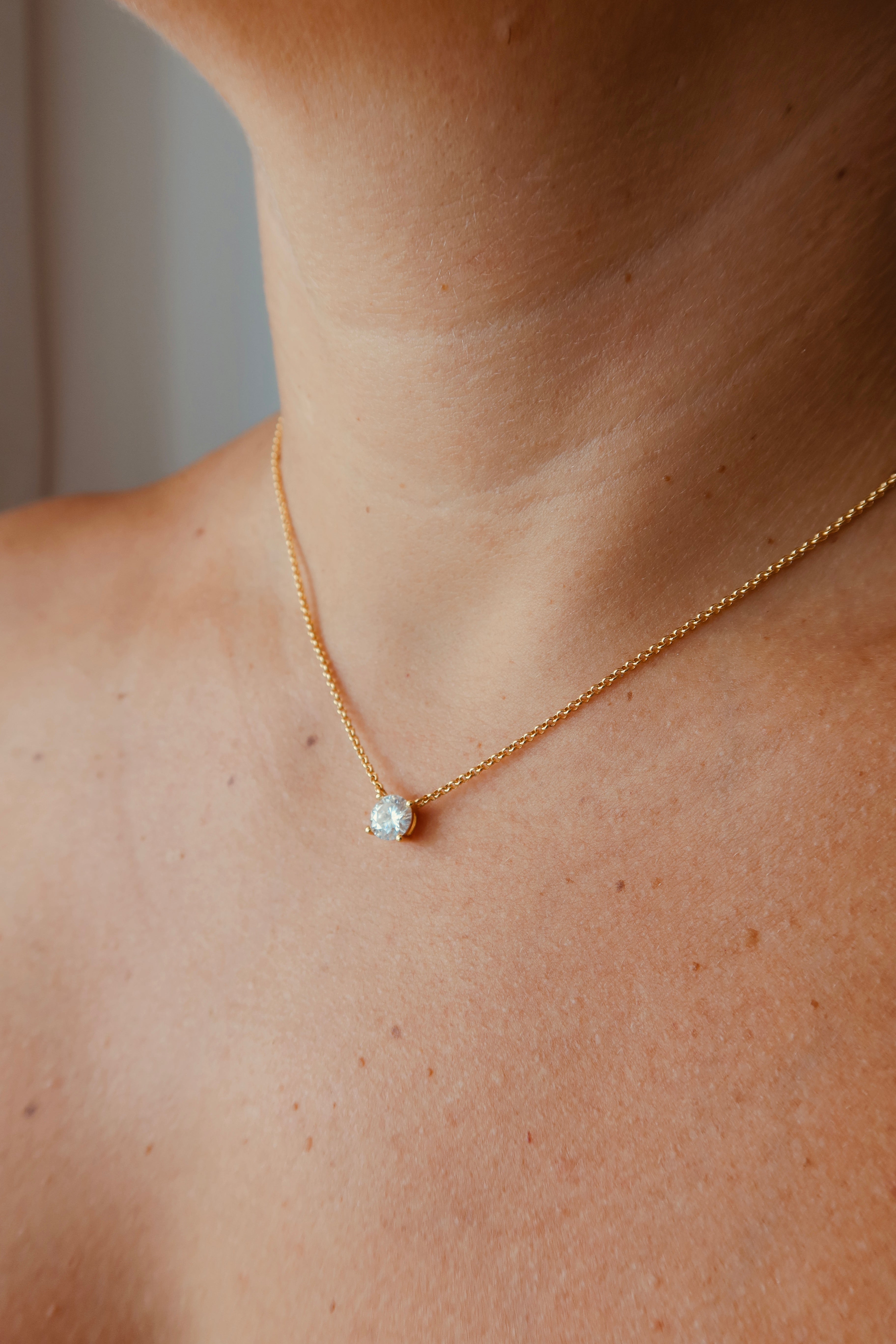 Collar Moisanita 1 quilate