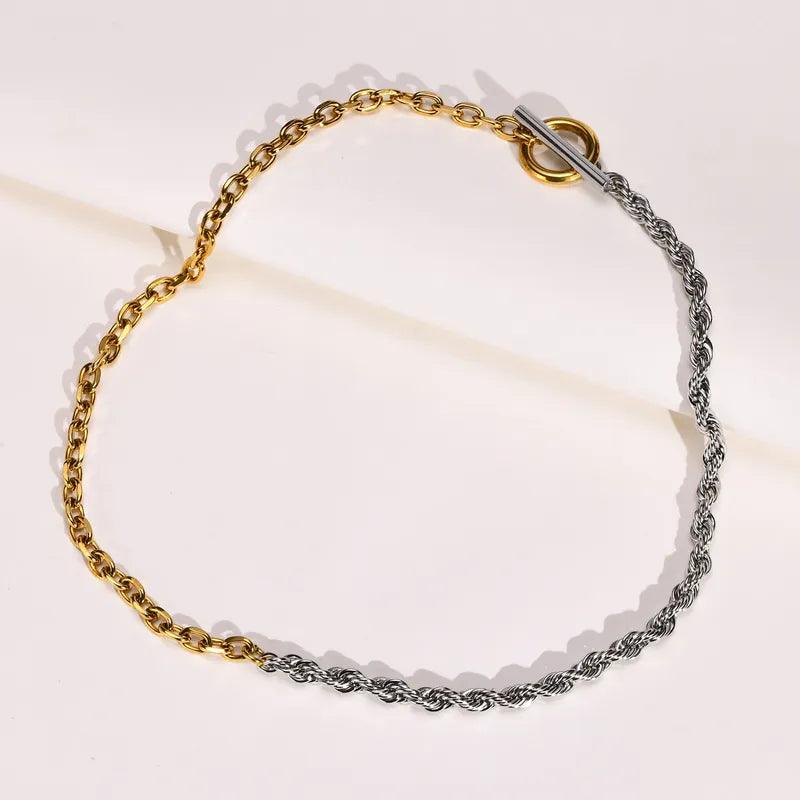 Collar Giorgia gold and silver - Gypsy